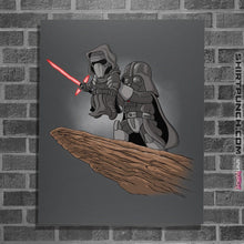 Load image into Gallery viewer, Shirts Posters / 4"x6" / Charcoal The Darth King