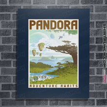 Load image into Gallery viewer, Shirts Posters / 4"x6" / Navy Visit Pandora