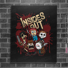Load image into Gallery viewer, Shirts Posters / 4"x6" / Black Insides Out