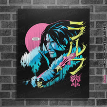 Load image into Gallery viewer, Shirts Posters / 4"x6" / Black Trevor The Vampire Hunter