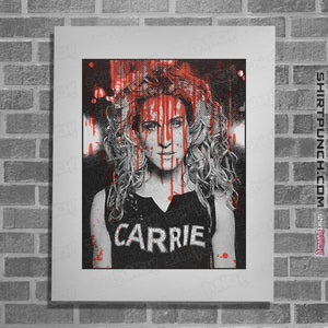 Shirts Posters / 4"x6" / White Carrie