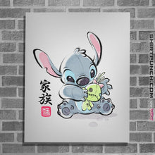 Load image into Gallery viewer, Shirts Posters / 4"x6" / White Stitch Watercolor