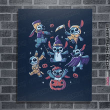 Load image into Gallery viewer, Secret_Shirts Posters / 4"x6" / Navy Halloween Costumes