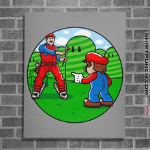 Load image into Gallery viewer, Secret_Shirts Posters / 4"x6" / Sports Grey Two Marios