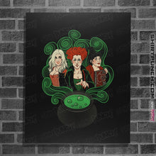 Load image into Gallery viewer, Shirts Posters / 4"x6" / Black Hocus Pocus