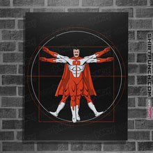 Load image into Gallery viewer, Daily_Deal_Shirts Posters / 4"x6" / Black Vitruvian Viltrumite
