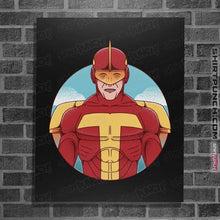 Load image into Gallery viewer, Shirts Posters / 4"x6" / Black Turbo Man