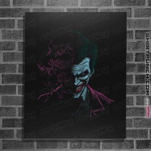 Shirts Posters / 4"x6" / Black The Arkham Joker