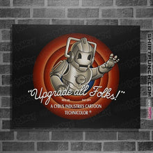 Load image into Gallery viewer, Shirts Posters / 4"x6" / Black Upgrade All Folk