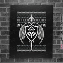 Load image into Gallery viewer, Shirts Posters / 4"x6" / Black Officers Academy