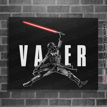 Load image into Gallery viewer, Shirts Posters / 4"x6" / Black Air Vader