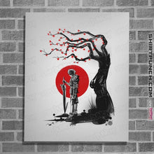 Load image into Gallery viewer, Shirts Posters / 4"x6" / White Red Sun In Zanarkland