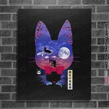 Load image into Gallery viewer, Daily_Deal_Shirts Posters / 4"x6" / Black Kiki's Landscape