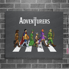 Load image into Gallery viewer, Daily_Deal_Shirts Posters / 4"x6" / Charcoal The Adventurers