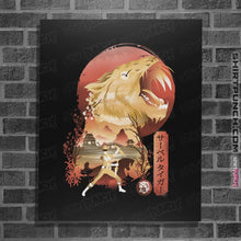 Load image into Gallery viewer, Shirts Posters / 4"x6" / Black Yellow Ranger Ukiyoe