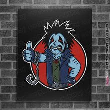 Load image into Gallery viewer, Secret_Shirts Posters / 4"x6" / Black Frag Boy