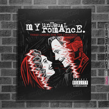 Load image into Gallery viewer, Shirts Posters / 4"x6" / Black My Unusual Romance