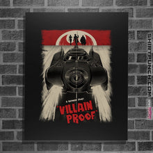 Load image into Gallery viewer, Shirts Posters / 4"x6" / Black Villain Proof