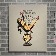 Load image into Gallery viewer, Shirts Posters / 4"x6" / Natural Shinra Beware