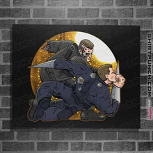Load image into Gallery viewer, Secret_Shirts Posters / 4"x6" / Black Terminator Punch