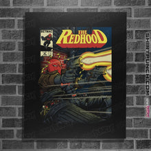 Load image into Gallery viewer, Shirts Posters / 4"x6" / Black The Redhood