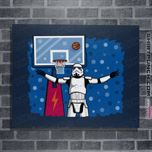 Load image into Gallery viewer, Secret_Shirts Posters / 4"x6" / Navy No Look Shot