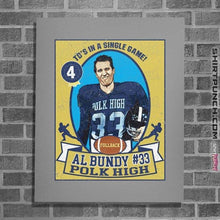 Load image into Gallery viewer, Secret_Shirts Posters / 4"x6" / Sports Grey Bundy Trading Card