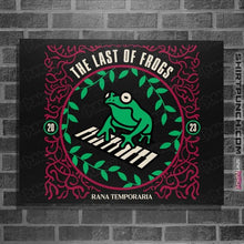 Load image into Gallery viewer, Secret_Shirts Posters / 4"x6" / Black The Last Of Frogs