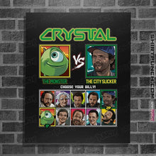 Load image into Gallery viewer, Secret_Shirts Posters / 4"x6" / Black Crystal Fighter