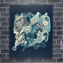 Load image into Gallery viewer, Daily_Deal_Shirts Posters / 4"x6" / Navy Future Heroes
