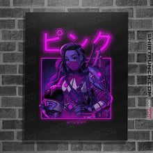 Load image into Gallery viewer, Shirts Posters / 4"x6" / Black Pink Neon