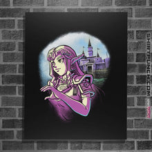 Load image into Gallery viewer, Shirts Posters / 4"x6" / Black His Princess