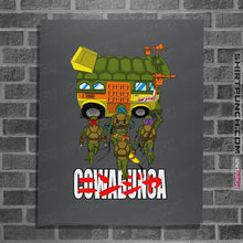 Load image into Gallery viewer, Shirts Posters / 4"x6" / Charcoal Akirabunga