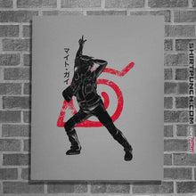 Load image into Gallery viewer, Shirts Posters / 4"x6" / Sports Grey Crimson Might Guy