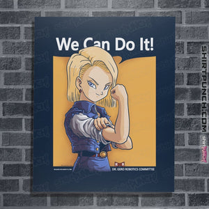 Secret_Shirts Posters / 4"x6" / Navy C18 Can Do It