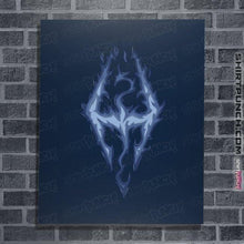 Load image into Gallery viewer, Shirts Posters / 4&quot;x6&quot; / Navy Fus Ro Dah Blue
