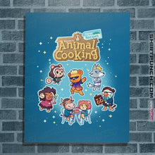 Load image into Gallery viewer, Secret_Shirts Posters / 4"x6" / Sapphire Animal Crossing Cooking