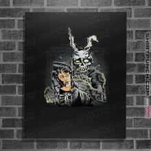 Load image into Gallery viewer, Shirts Posters / 4"x6" / Black Wake Up Donnie