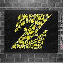 Load image into Gallery viewer, Shirts Posters / 4"x6" / Black Ddjvigo's Heroes and Villains