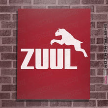 Load image into Gallery viewer, Shirts Posters / 4"x6" / Red Zuul Athletics