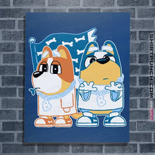 Load image into Gallery viewer, Daily_Deal_Shirts Posters / 4"x6" / Royal Blue Blueynia