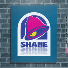 Load image into Gallery viewer, Shirts Posters / 4"x6" / Sapphire Taco Shame