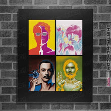 Load image into Gallery viewer, Daily_Deal_Shirts Posters / 4"x6" / Black Nerdy 4