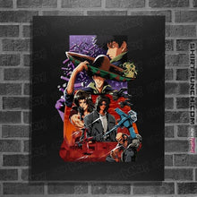 Load image into Gallery viewer, Shirts Posters / 4"x6" / Black Asteroid Blues