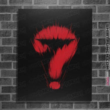 Load image into Gallery viewer, Shirts Posters / 4"x6" / Black Bat Warning