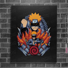 Load image into Gallery viewer, Daily_Deal_Shirts Posters / 4"x6" / Black Ninja Crest