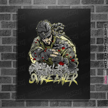 Load image into Gallery viewer, Shirts Posters / 4"x6" / Black Snake Eater