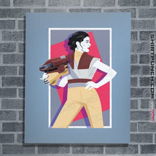 Load image into Gallery viewer, Secret_Shirts Posters / 4"x6" / Powder Blue Don't Call Me Princess