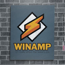 Load image into Gallery viewer, Secret_Shirts Posters / 4"x6" / Indigo Blue Winamp XP