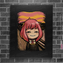 Load image into Gallery viewer, Secret_Shirts Posters / 4"x6" / Black Anya Hehe